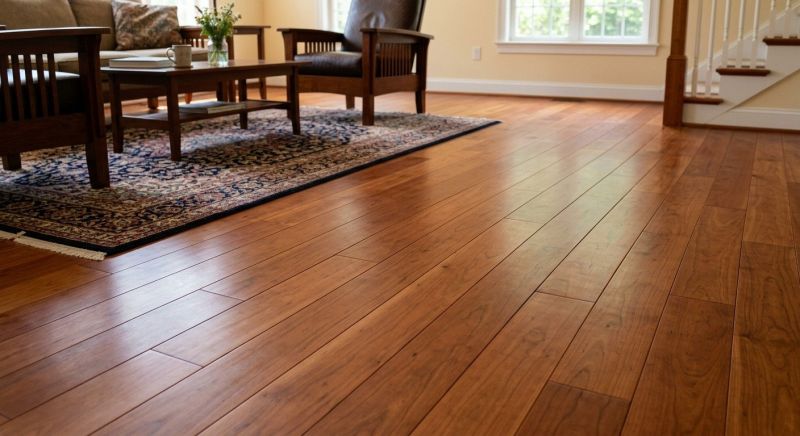 Cherry Floor Installation in Capitol Heights, MD