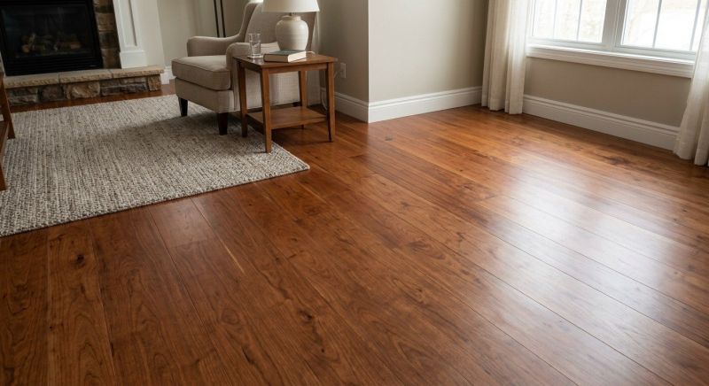 Cherry Floor Installation in Columbia, MD