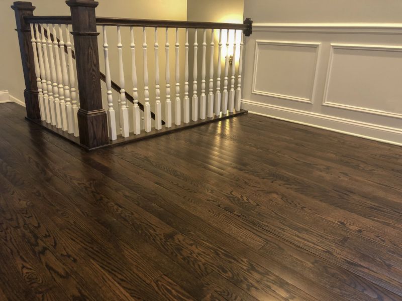 Dark Wood Floor Installation in Silver Spring, MD