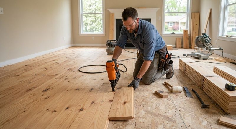 Hardwood Floor Installation in Bethesda, MD