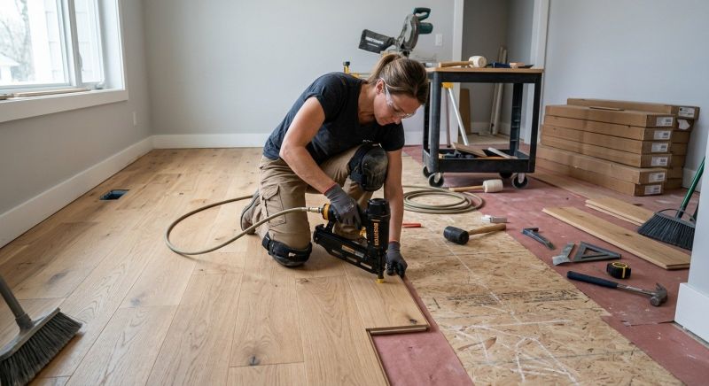 Hardwood Floor Installation in Greenbelt, MD