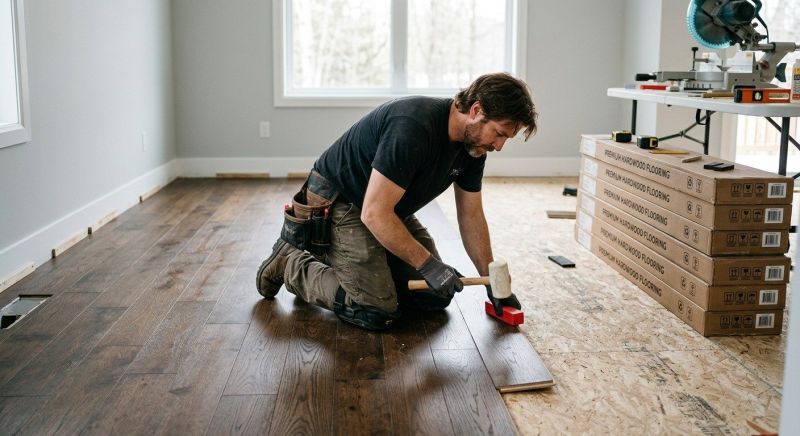 Hardwood Floor Installation in Mount Airy, MD