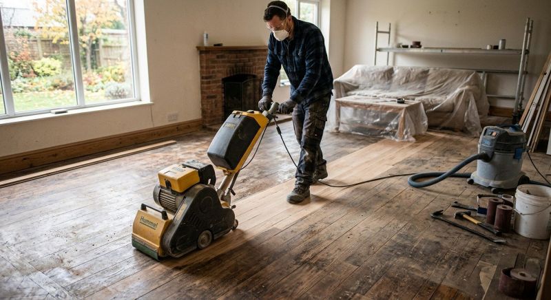 Hardwood Floor Renovation in Silver Spring, MD