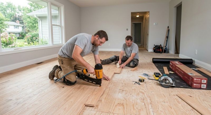 Hardwood Installation in Potomac, MD