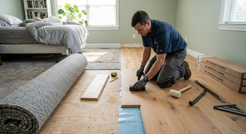 Hardwood Replacement in Rockville, MD