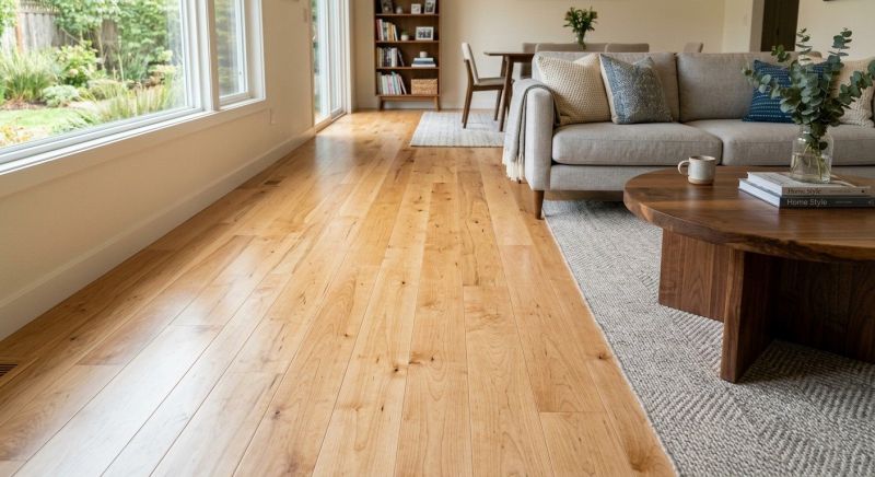 Maple Flooring Installation in Clarksburg, MD