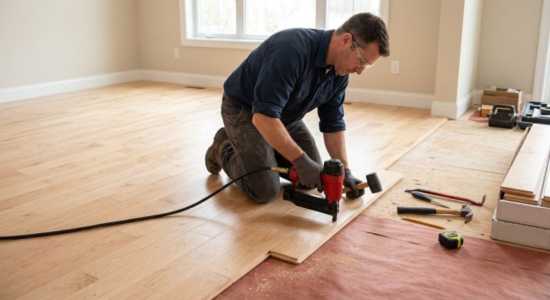 Maple Flooring Installation in Oakton, VA