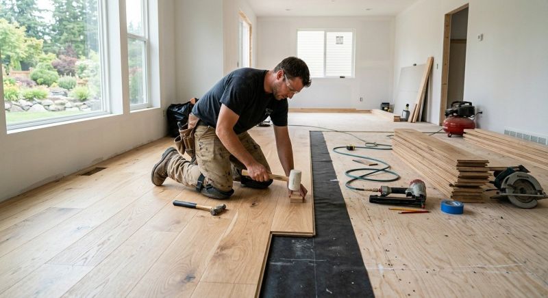 Oak Floor Installation in College Park, MD