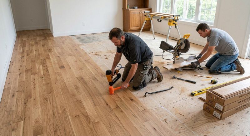 Oak Floor Installation in Oakton, VA