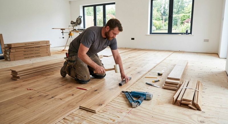 Oak Floor Replacement in Silver Spring, MD