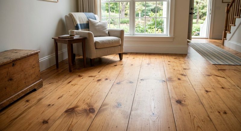 Pine Floor Installation in Silver Spring, MD