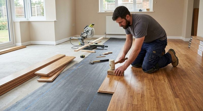 Teak Flooring Installation in Silver Spring, MD
