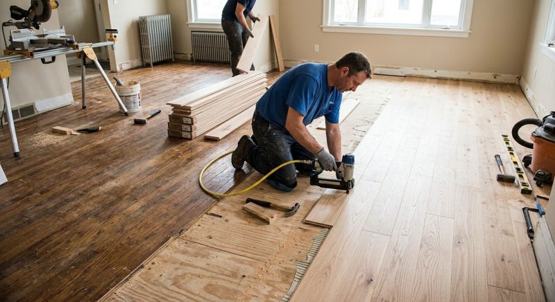 Wood Floor Replacement in Germantown, MD