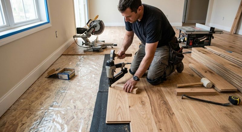 Wood Flooring Installation in Chevy Chase, MD